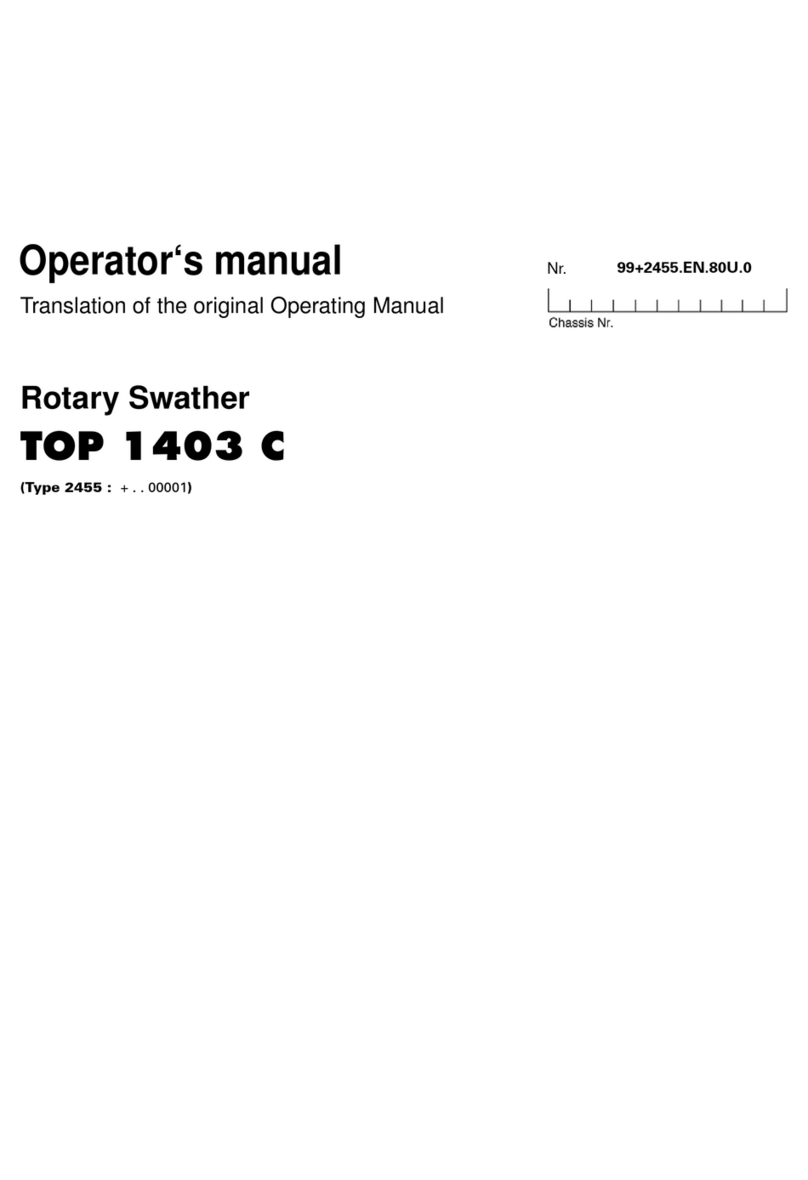 Poettinger TOP 1403 C Operator's manual