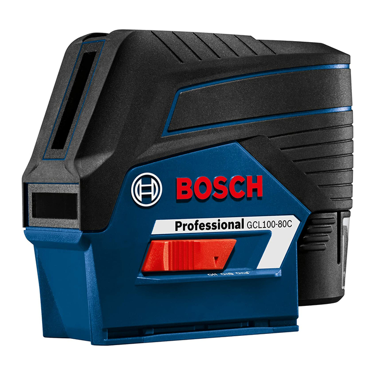 Bosch GCL100-80C Operating/safety instructions