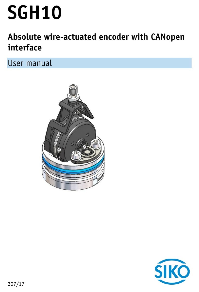 SICO SGH10 user manual