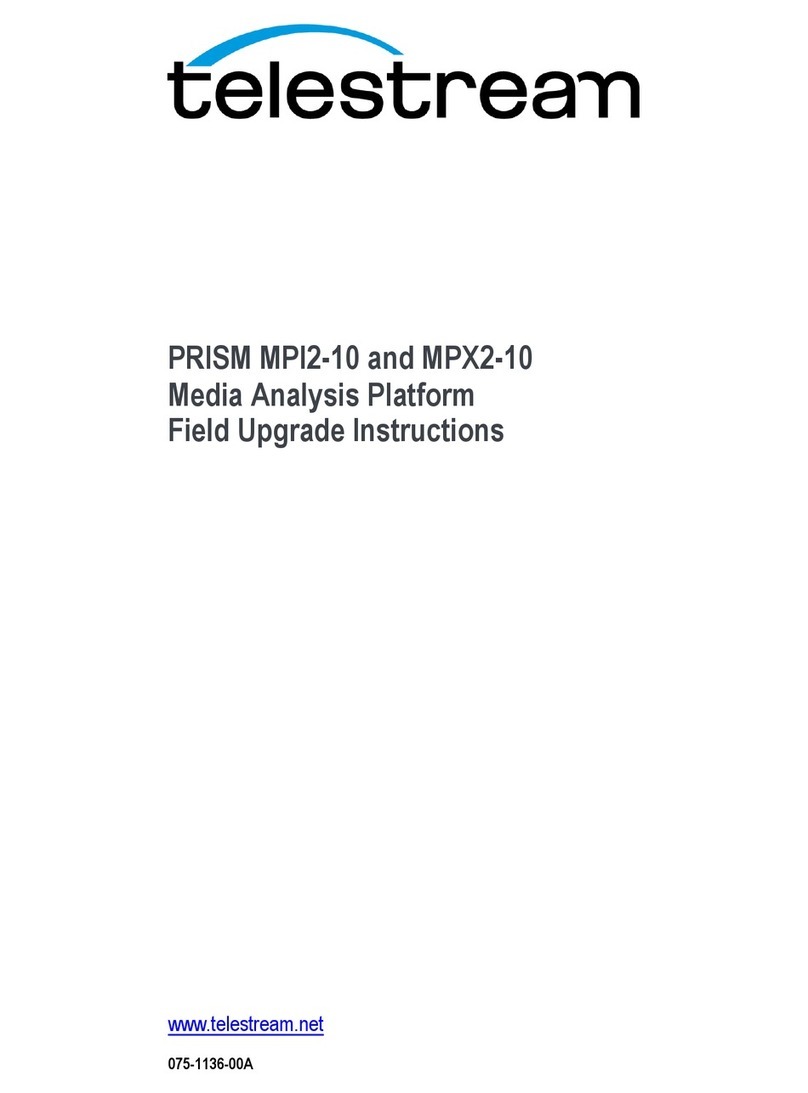Telestream MPI2-10-UP PHY Quick start guide