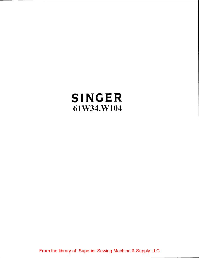 Singer 61w34 manual