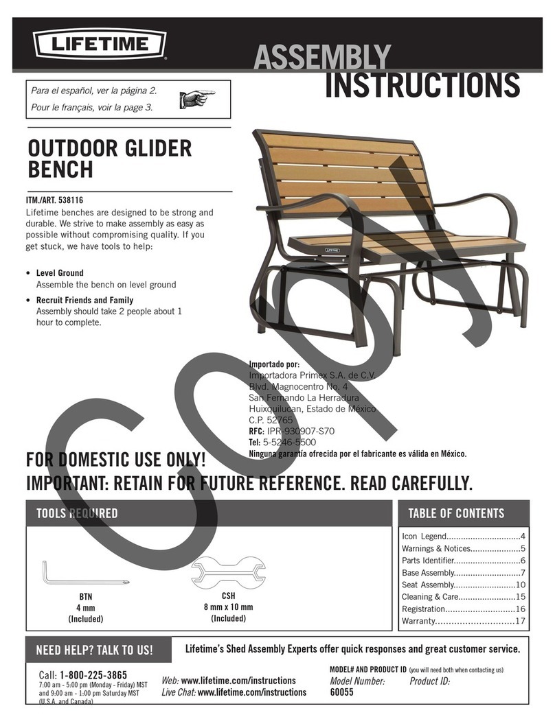 Lifetime 538116 User manual