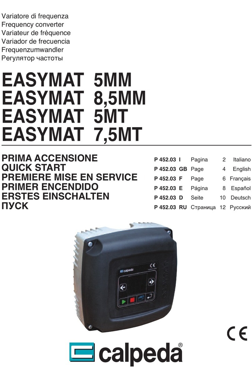 Calpeda EASYMAT 5MM User manual