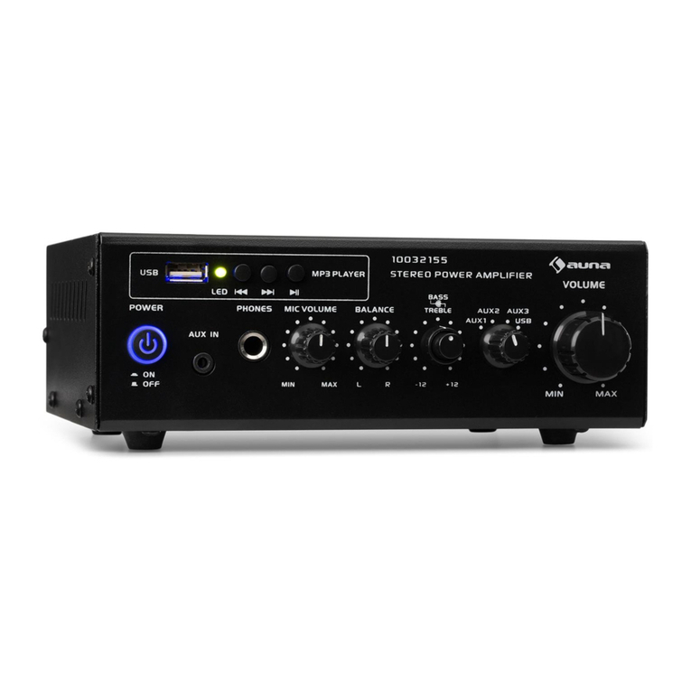 auna Amp 3 USB manual
