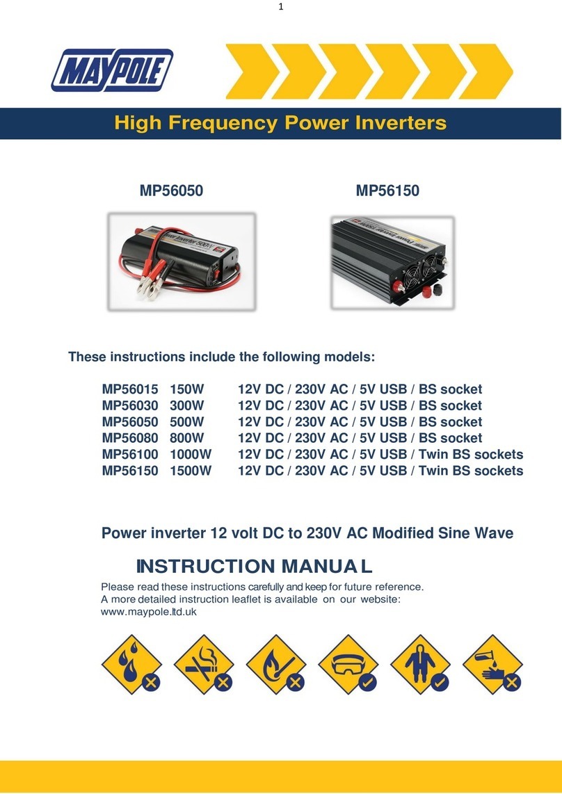 MayPole MP56015 instruction manual