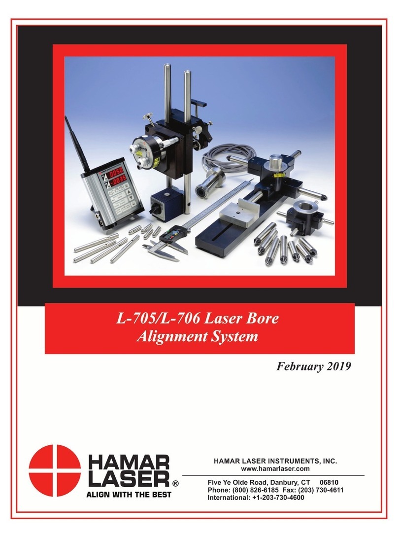 HAMAR LASER L-705 manual