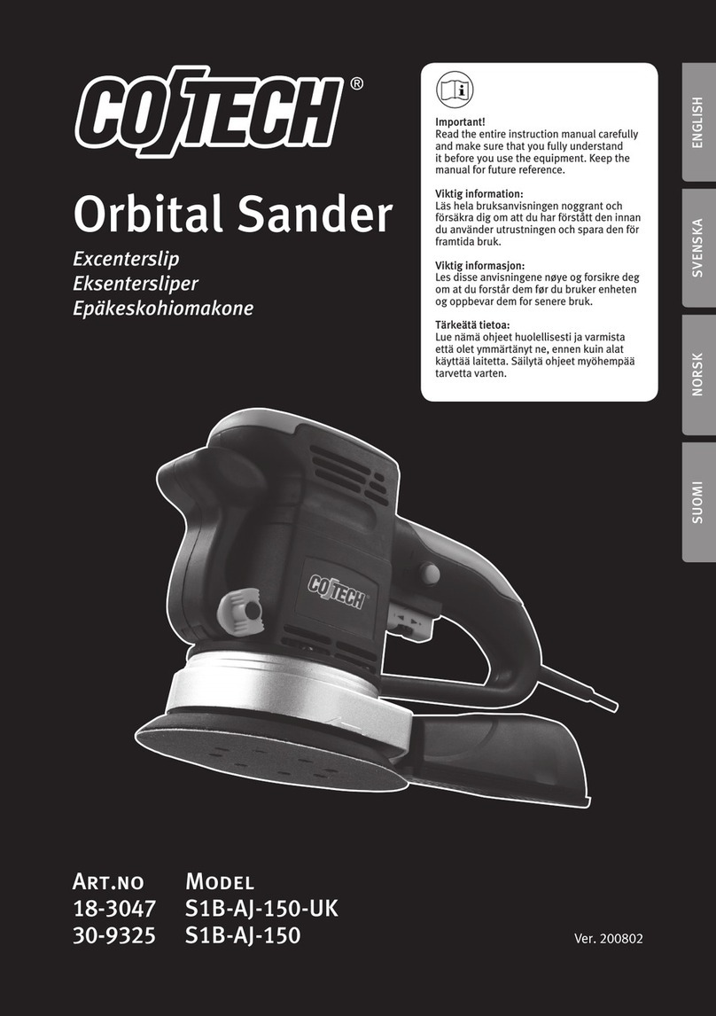 CO/Tech S1B-AJ-150-UK instruction manual