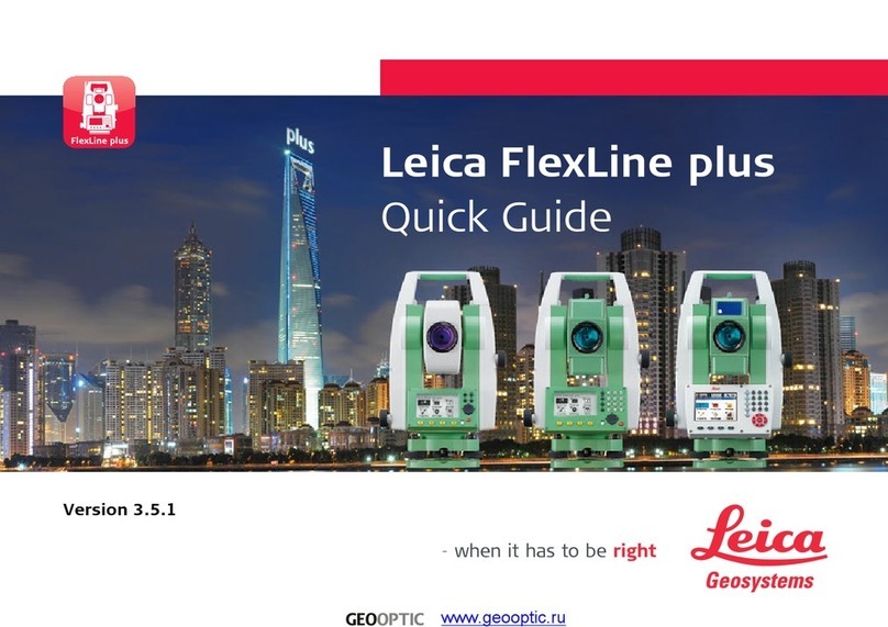 Leica FlexLine plus quick guide