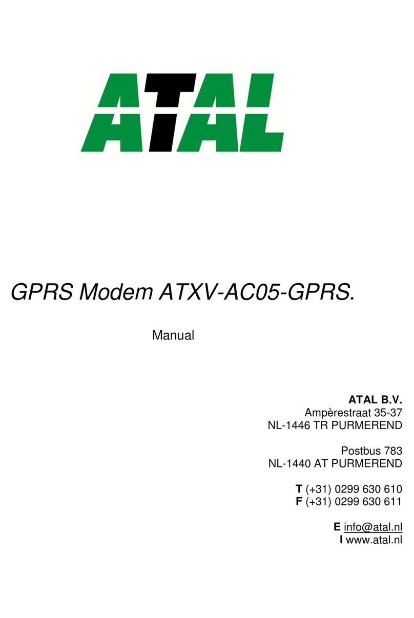 Atal ATXV-AC05-GPRS manual