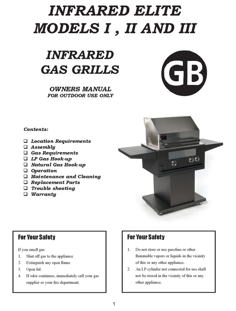 GB Infrared Elite I owner's manual