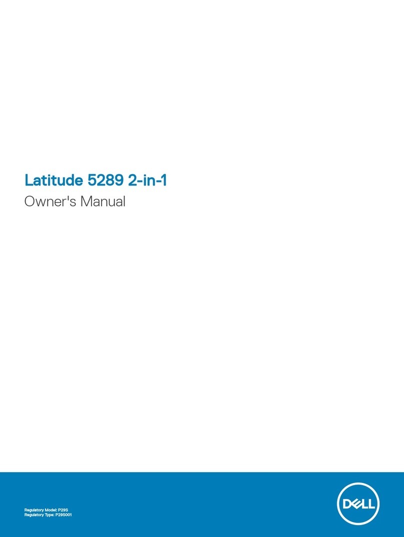 Dell Latitude 5289 owner's manual