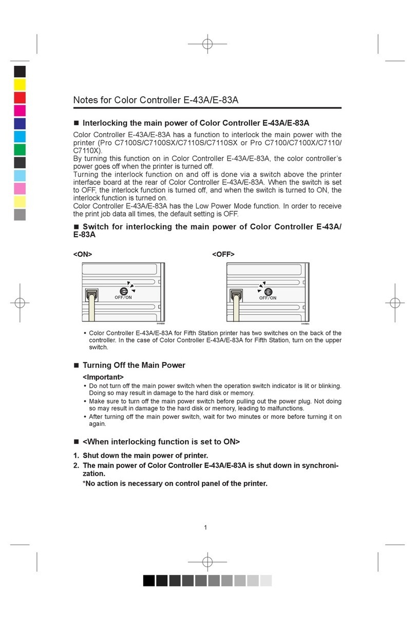Ricoh E-43A Quick start guide