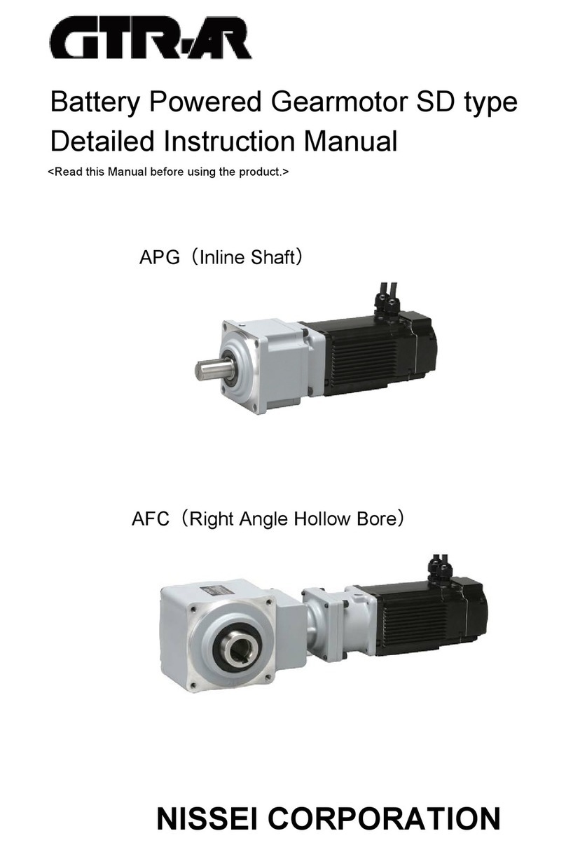 Nissei SD Series Detailed instruction manual Nissei SD Series Detailed instruction manual