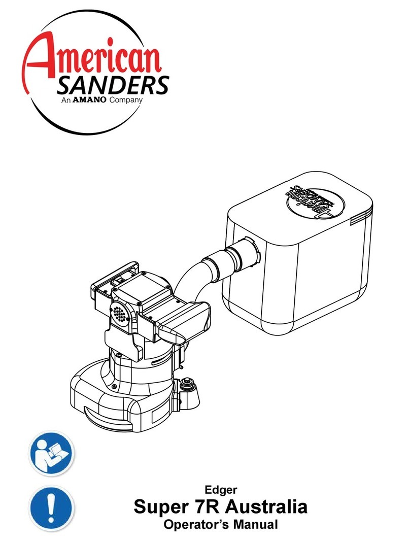 Amano American Sanders Super 7R Australia Operator's manual