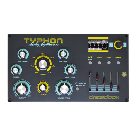Dreadbox TYPHON User manual Dreadbox TYPHON User manual