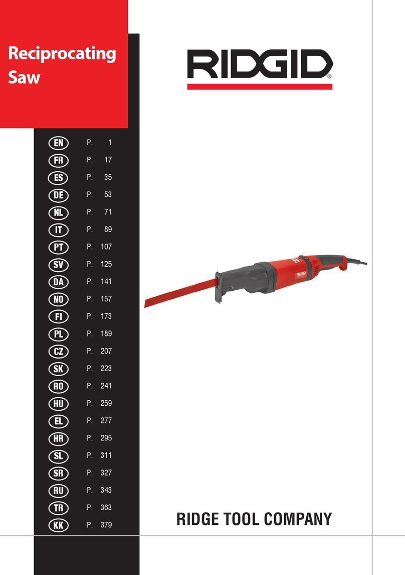 RIDGID RS-570 User manual