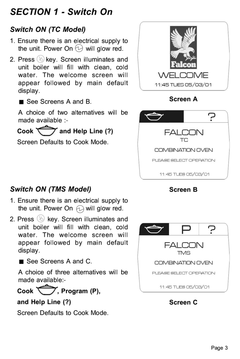 Falcon TC Series User manual