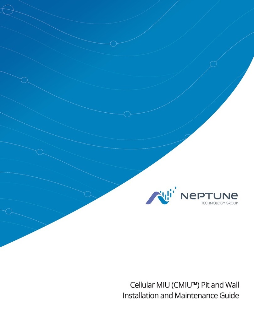 Neptune Technology CMIU Installation and maintenance guide