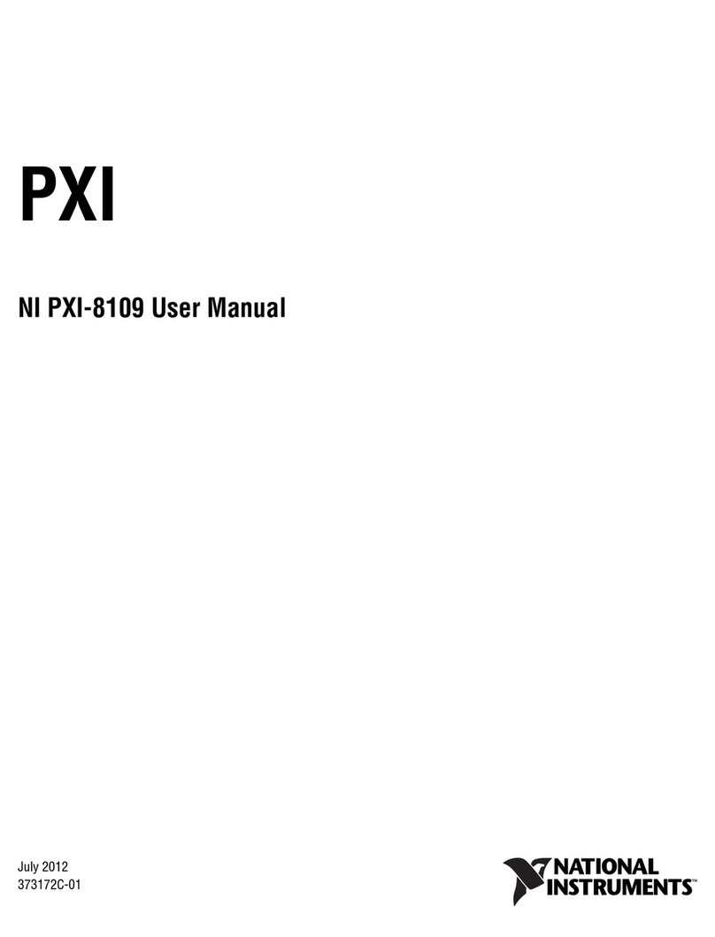 National Instruments PXI Series User manual