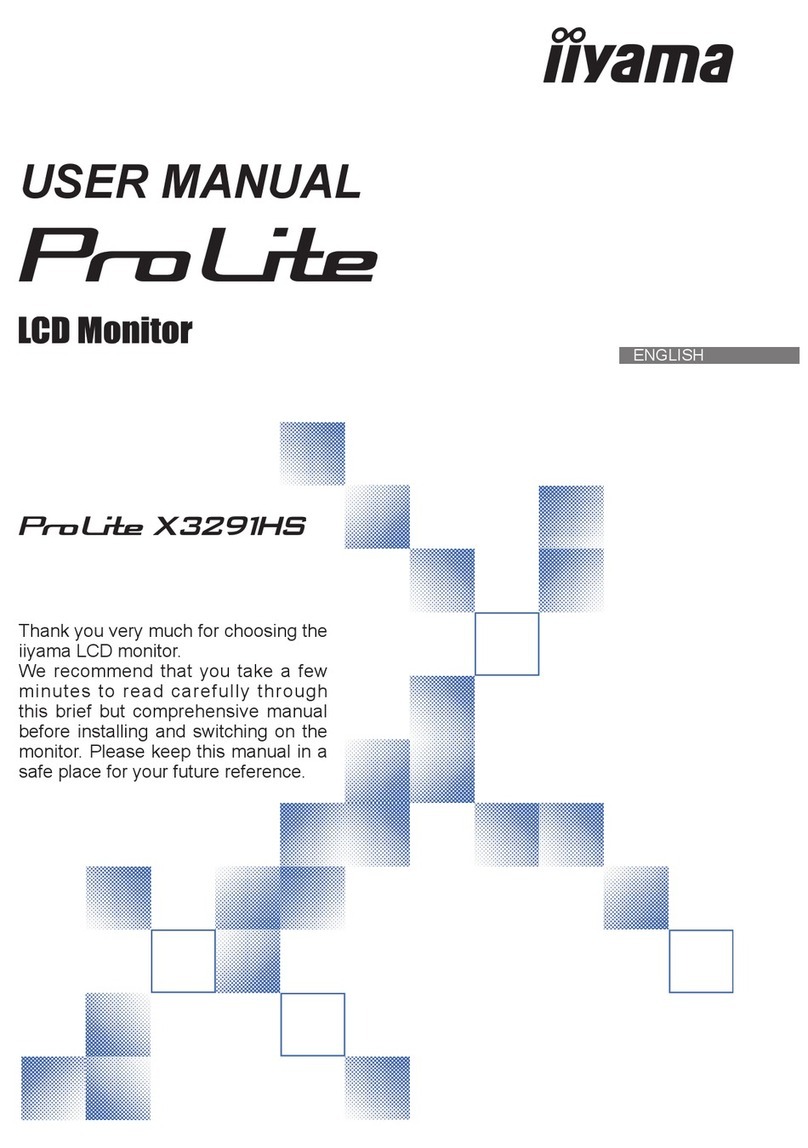 Iiyama ProLite X3291HS User manual