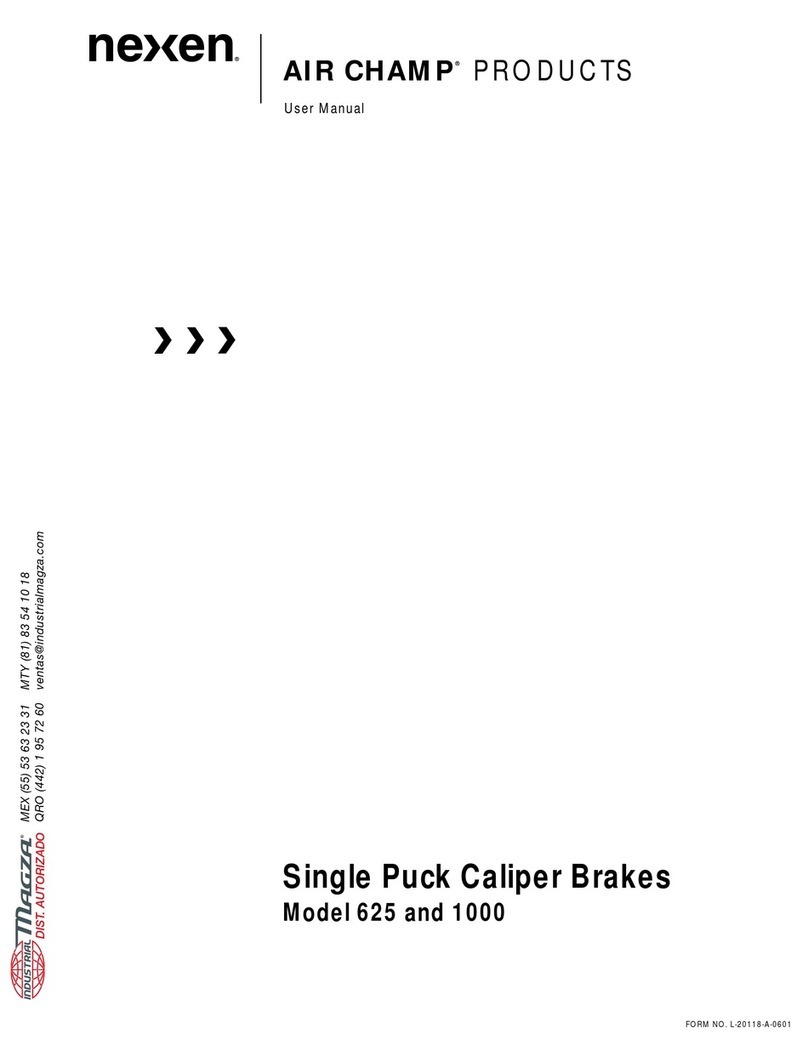 Nexen AIR CHAMP 625 user manual