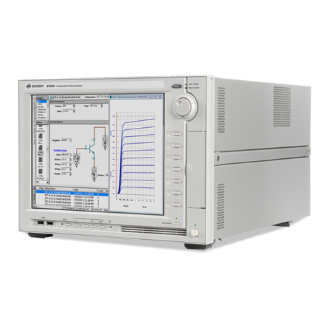 Keysight Technologies B1500A Instruction Manual Keysight Technologies B1500A Instruction Manual