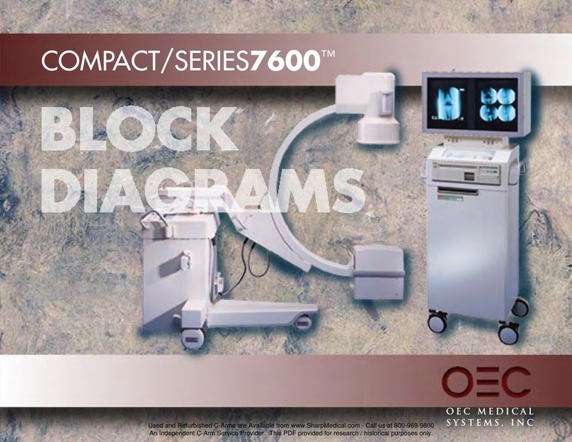 OEC COMPACT 7600 Series BLOCK DIAGRAMS