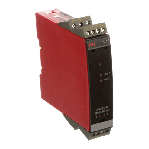 PR electronics 4116 User manual