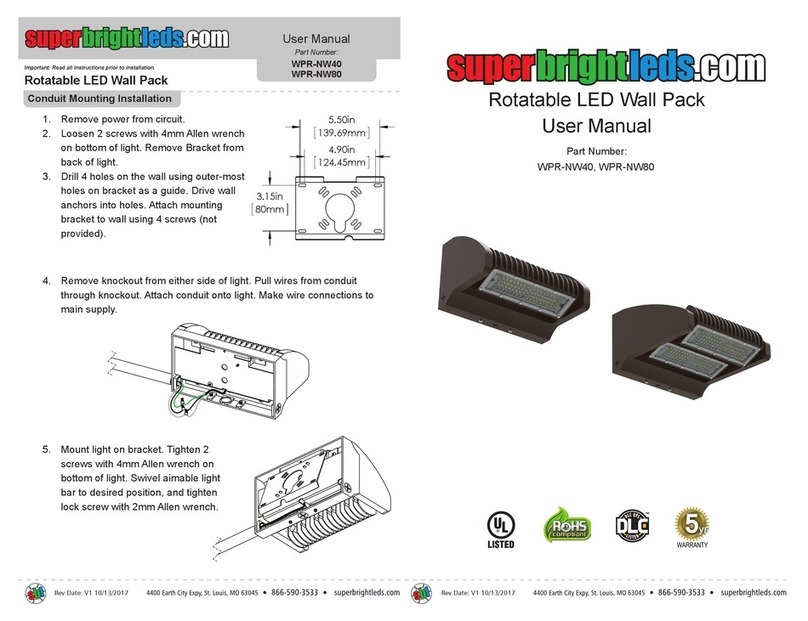 superbrightleds WPR-NW40 user manual superbrightleds WPR-NW40 user manual