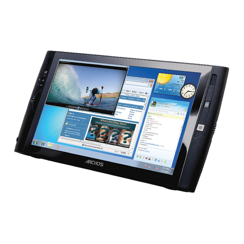 Archos 9 pctablet Installation guide Archos 9 pctablet Installation guide