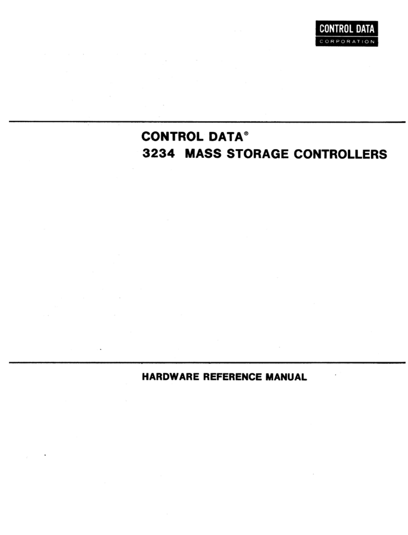 Control Data 3234 Series Quick user guide