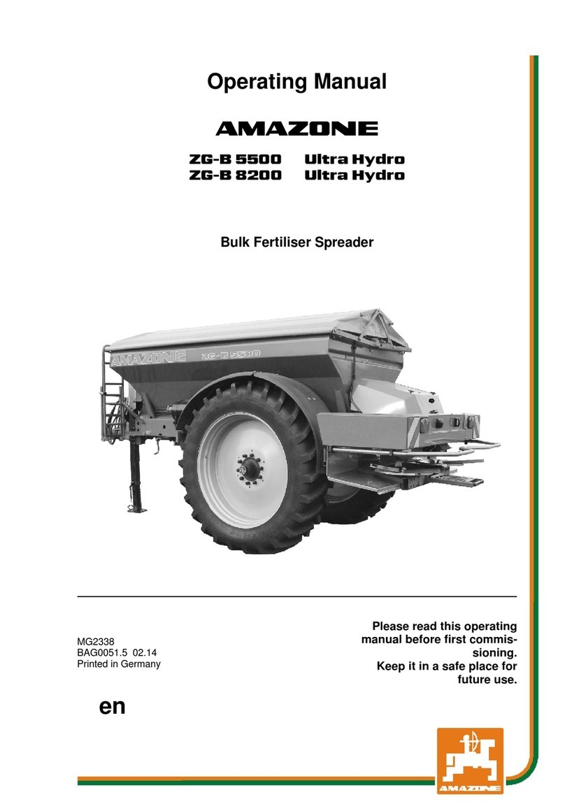 Amazone ZG-B 5500 Ultra Hydro operating manual