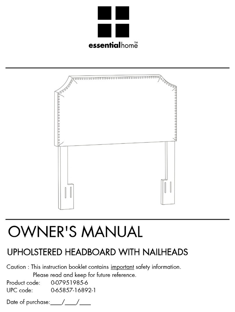 Essential Home DA31341 User manual Essential Home DA31341 User manual