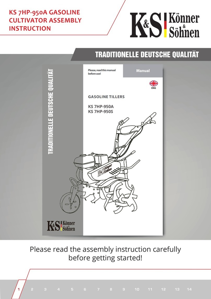 Könner & Söhnen KS 7HP-950A Assembly instruction