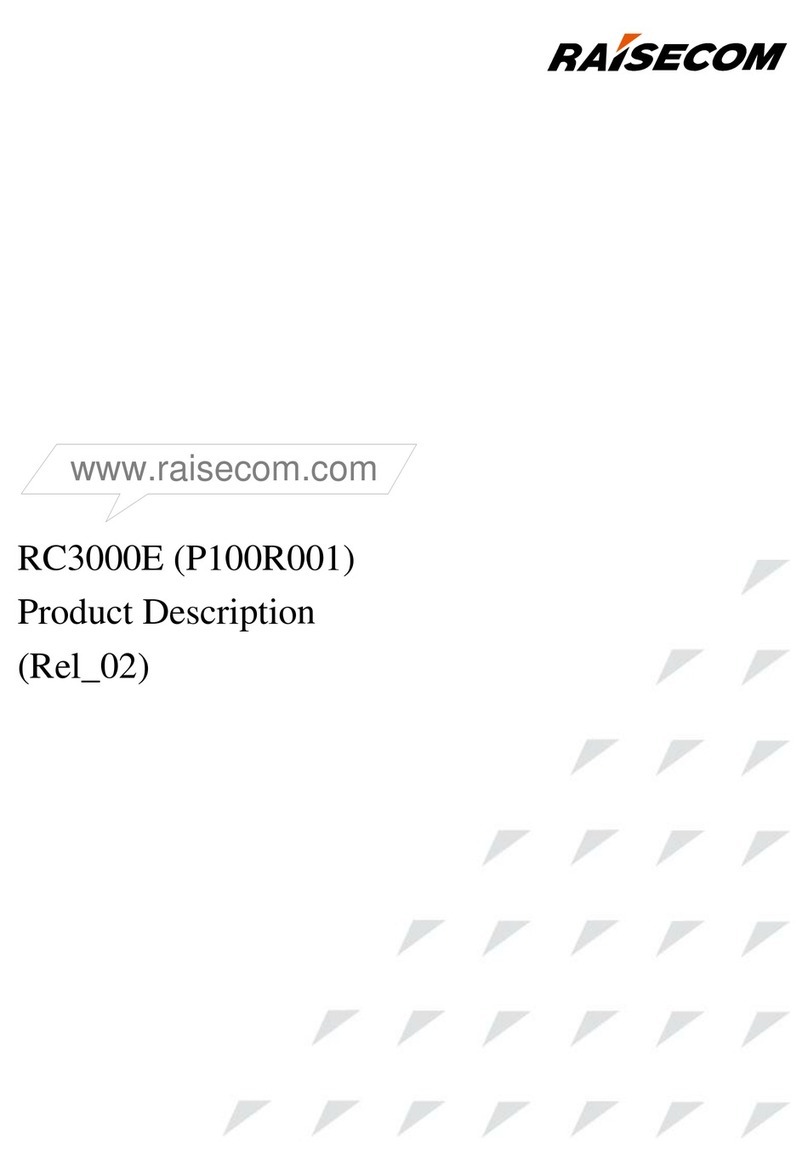 Raisecom RC3000E Technical specifications