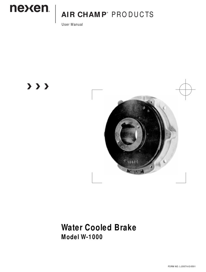 Nexen AIR CHAMP W-1000 User manual