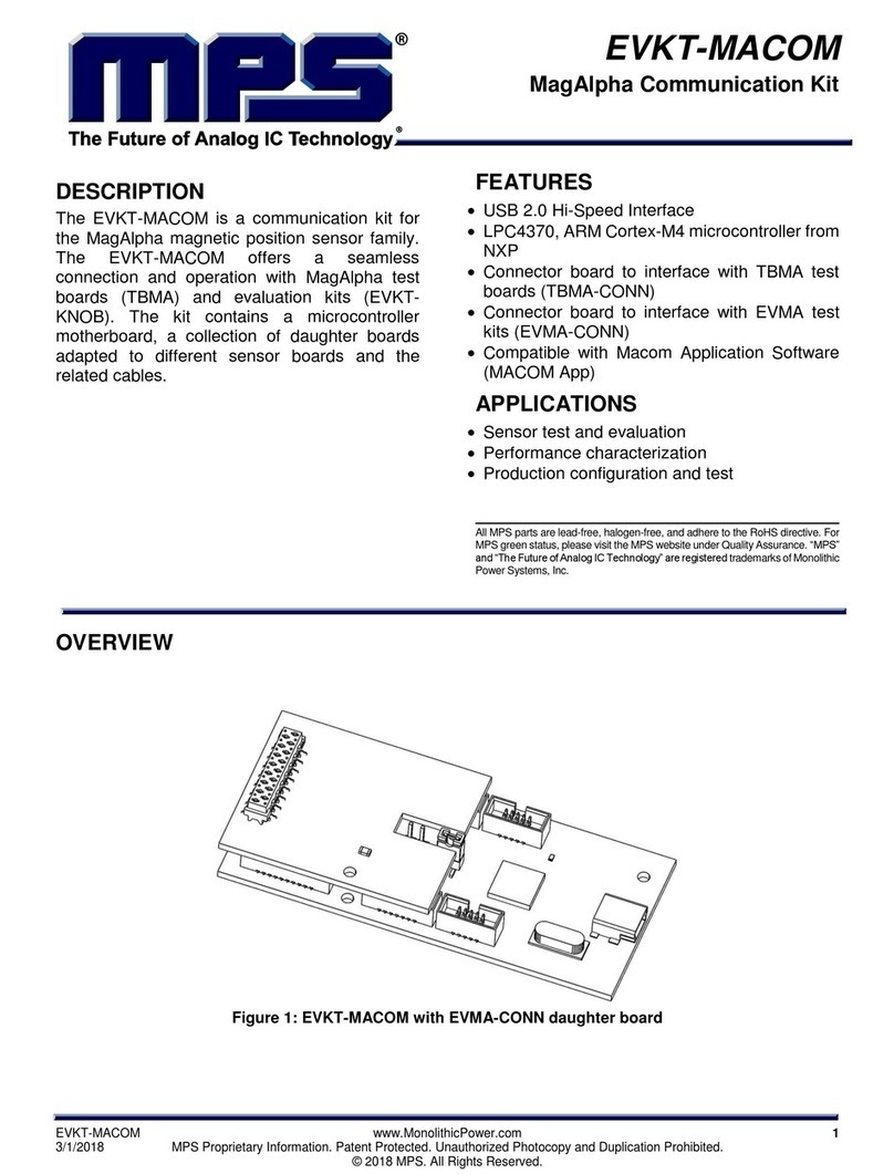 MPS EVKT-MACOM manual