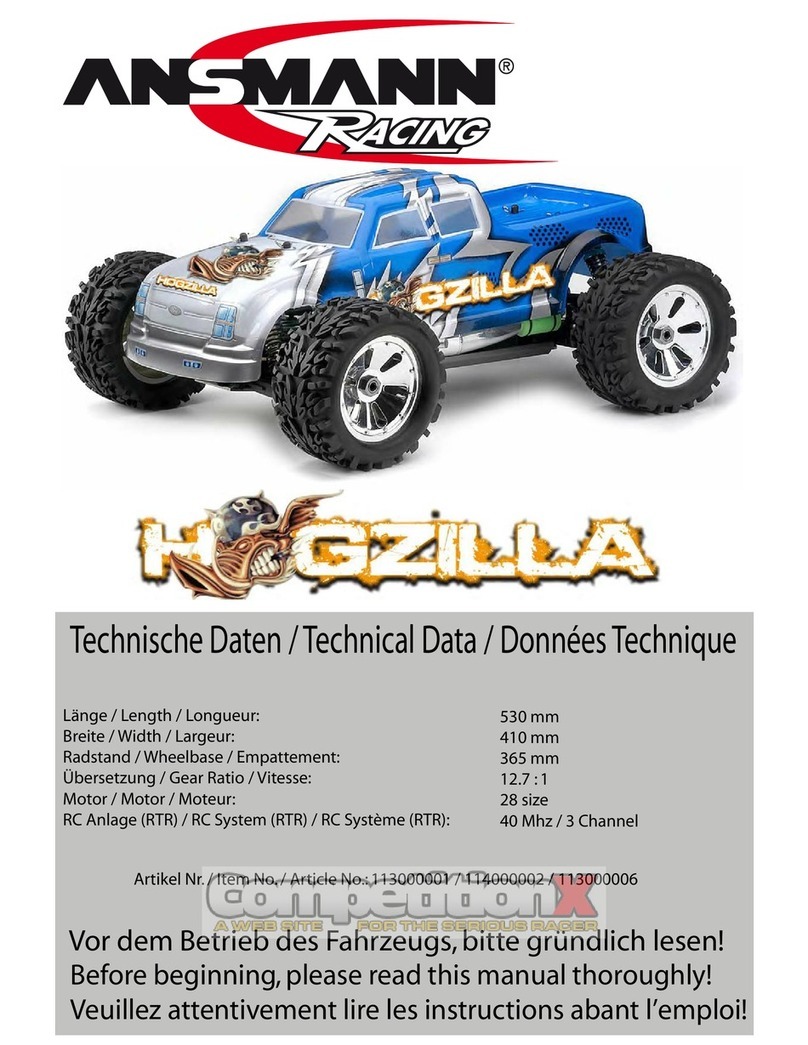 Ansmann Racing Hogzilla manual