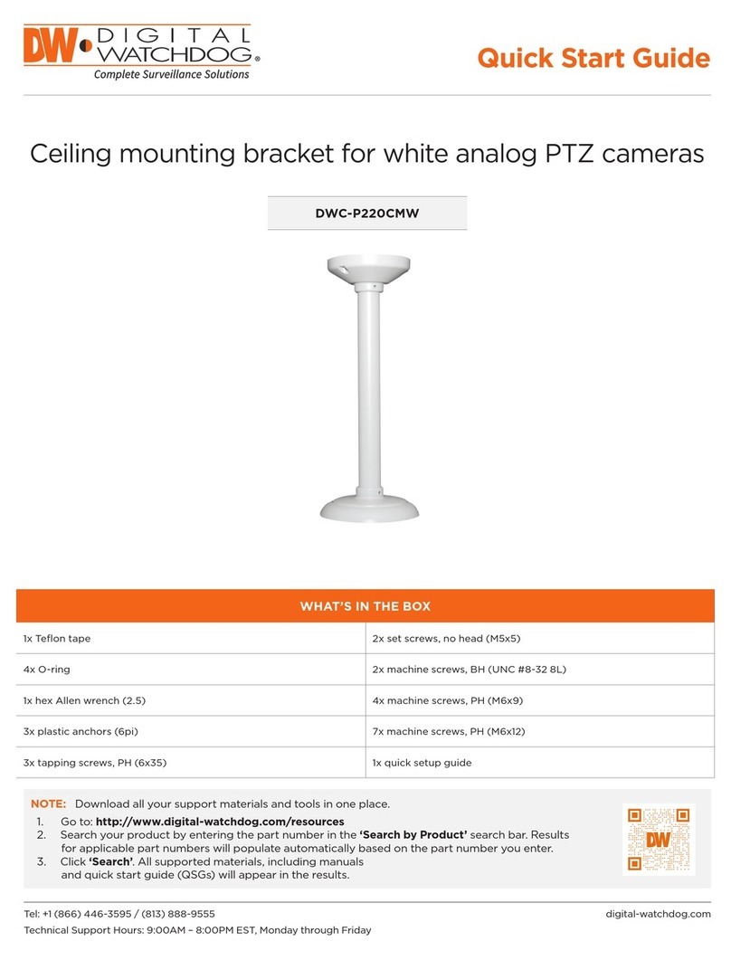 Digital Watchdog DWC-P220CMW quick start guide