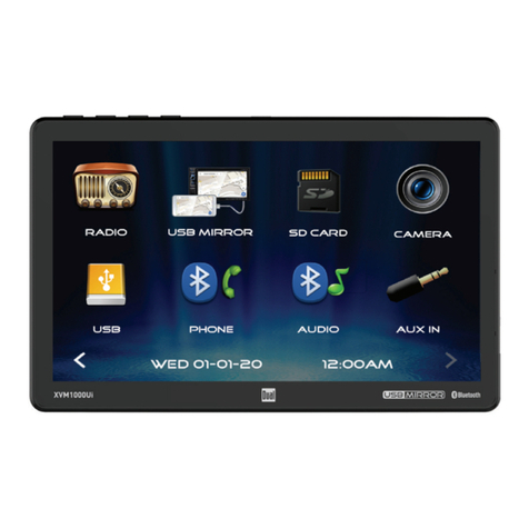 Dual XVM1000Ui Installation & owner's manual