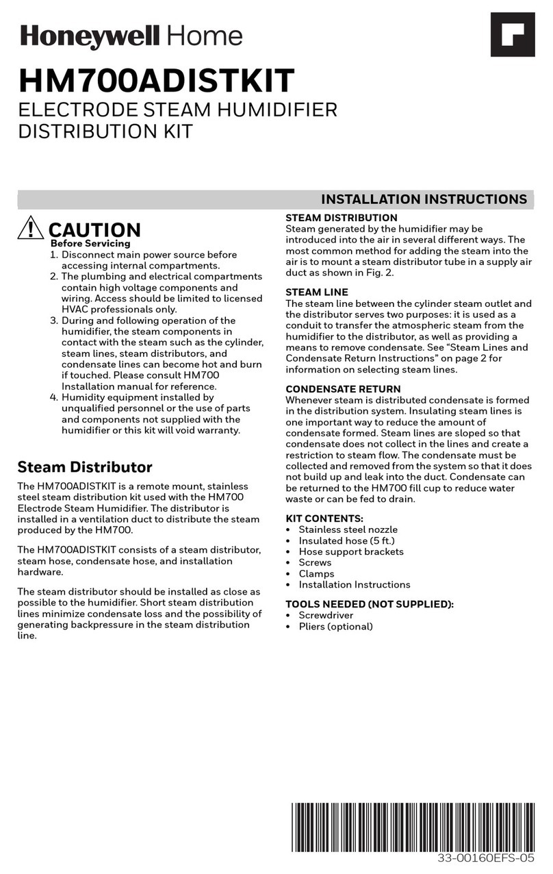 resideo Honeywell Home HM700ADISTKIT installation instructions