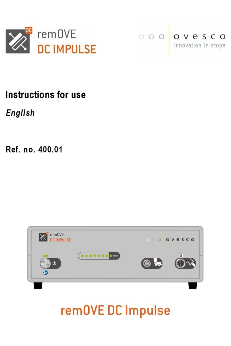 Ovesco remOVE DC Impulse Instructions for use
