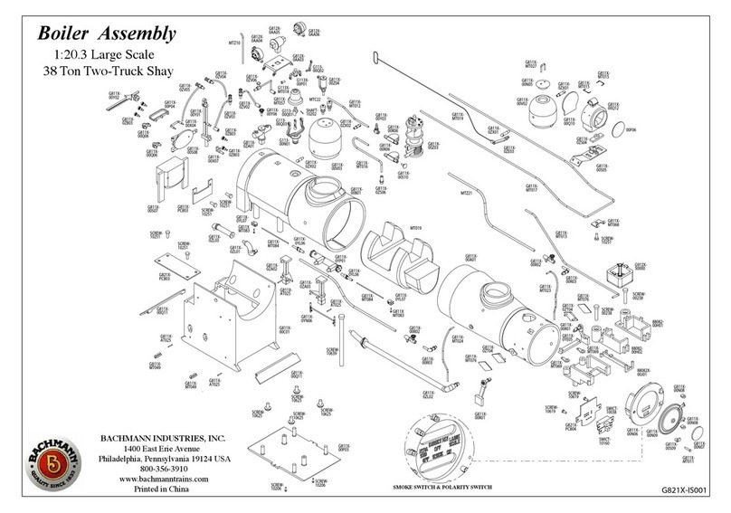 Bachmann 38 Ton Two-Truck Shay Assembly Bachmann 38 Ton Two-Truck Shay Assembly