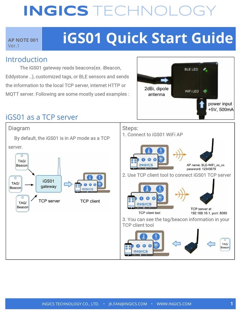 Ingics IGS01 quick start guide