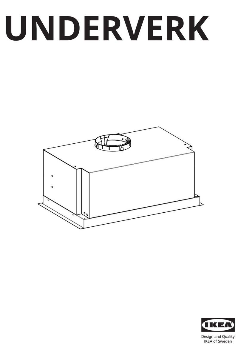 IKEA UNDERVERK Series user manual