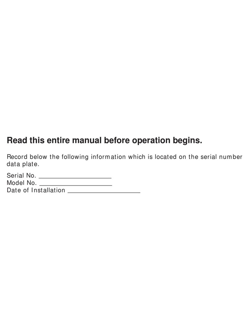Atlas Equipment PV-15PX manual