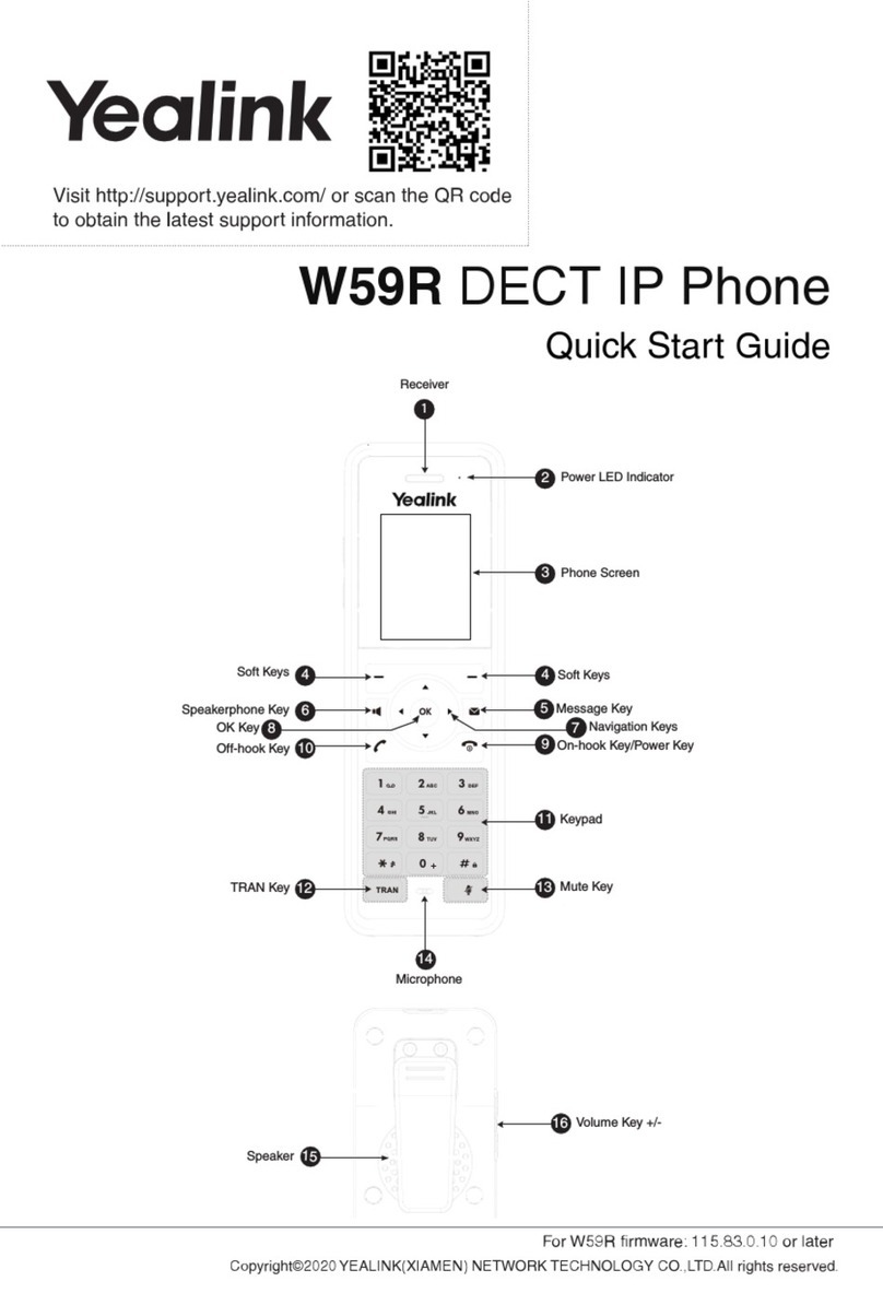 Yealink W59R User manual