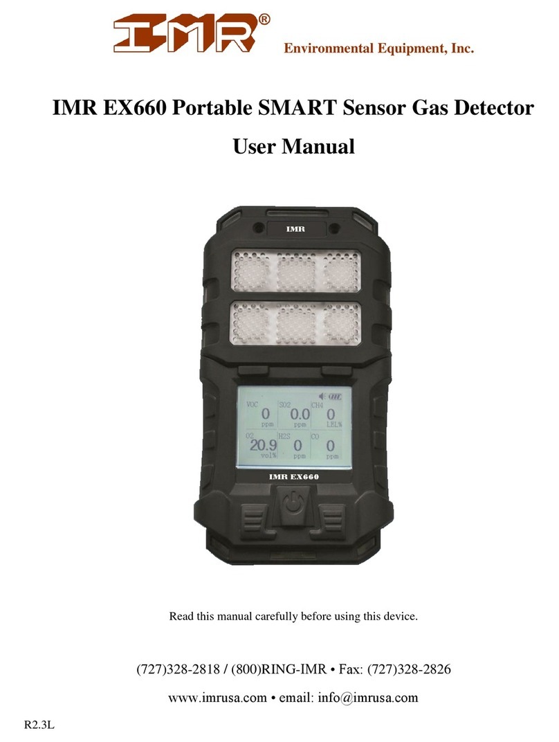 IMR EX660 User manual