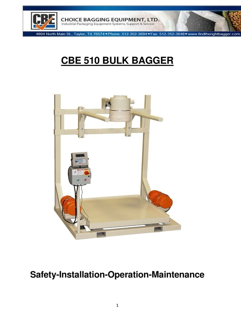 CBE 510 Safety, Installation, Operation, Maintenance