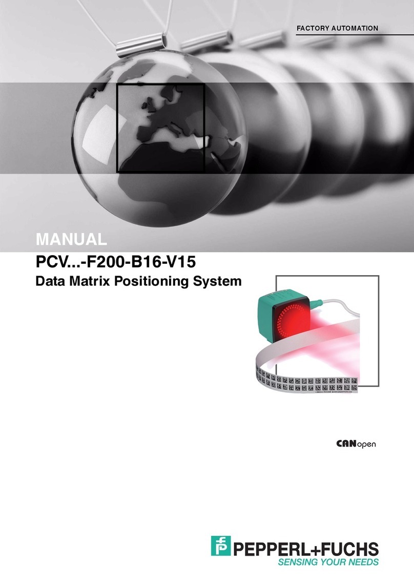 Pepperl+Fuchs PCV F200-B16-V15 Series User manual
